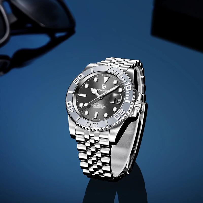 ⌚ PAGANI DESIGN Luxury Auto Watch: Steel, Sapphire, 100M WR