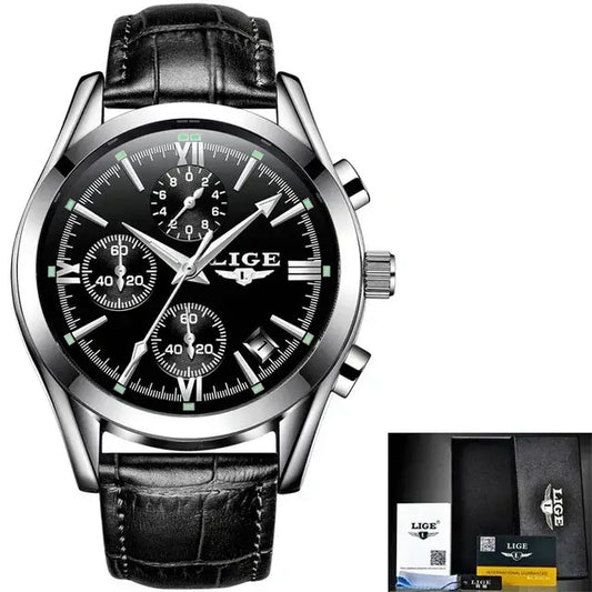 black colour watch for man