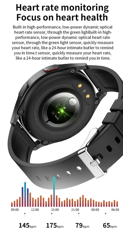 black smart watch 