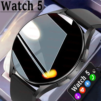 black smart watch 