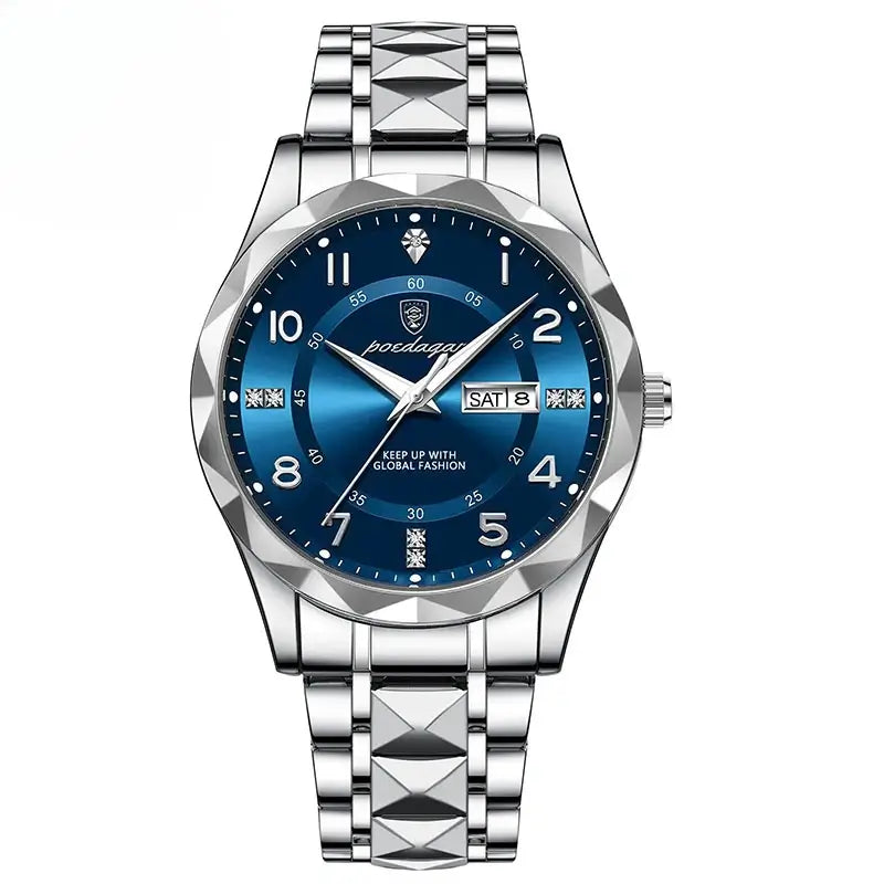 blue face watch