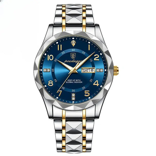 blue face watch