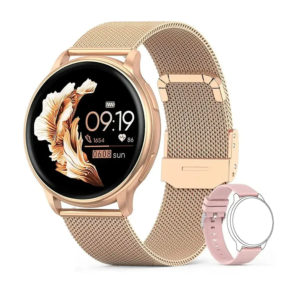 gold smart watches for women