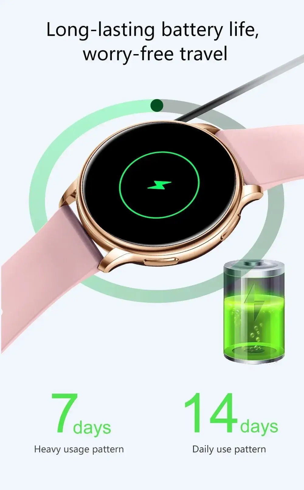 gold smart watches for women