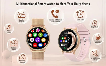 gold smart watches for women