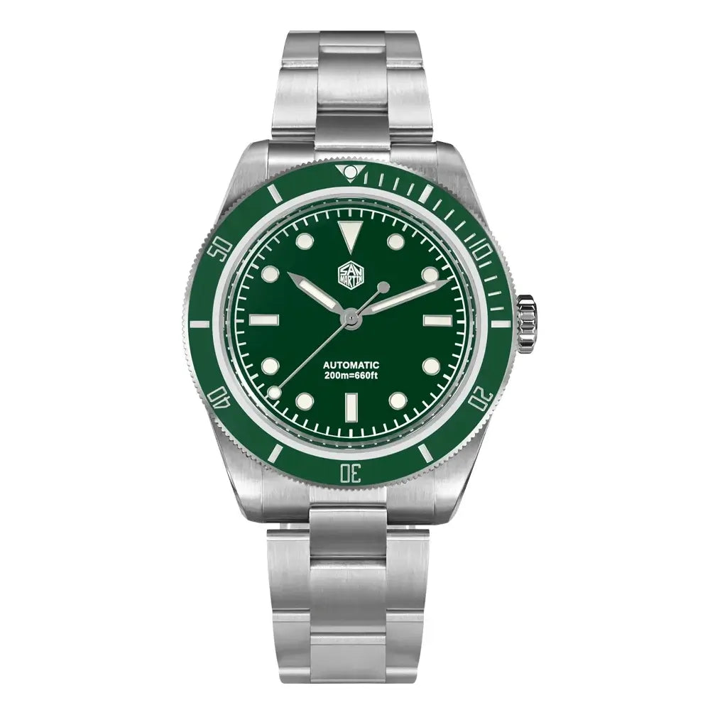 green face watch men's