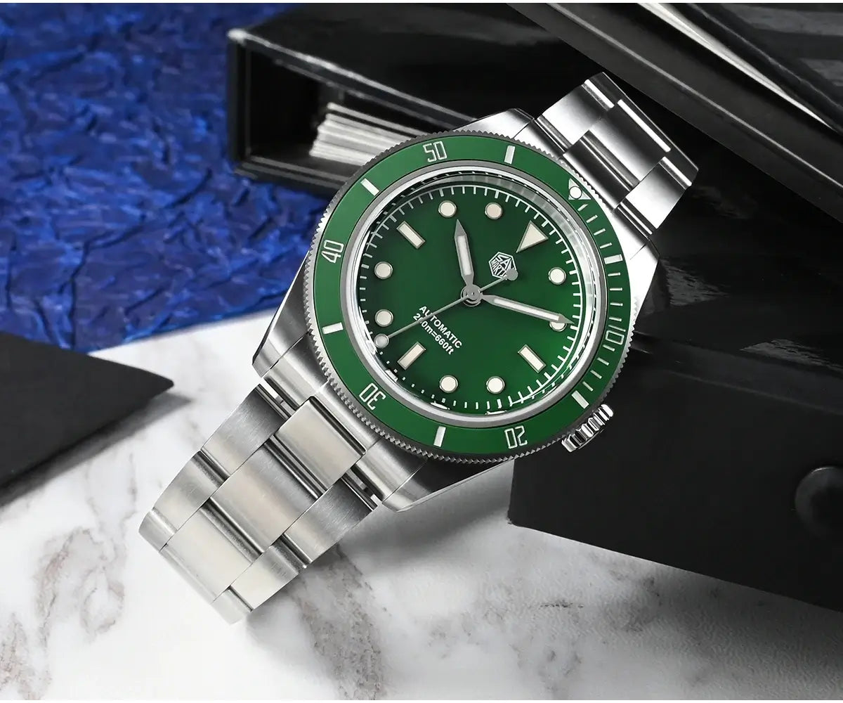 green face watch men's