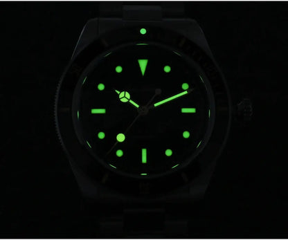 mens watches silver black face