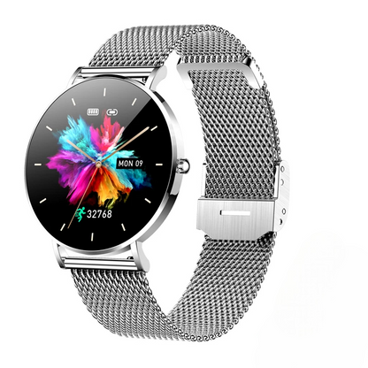 silver smart watch ladies