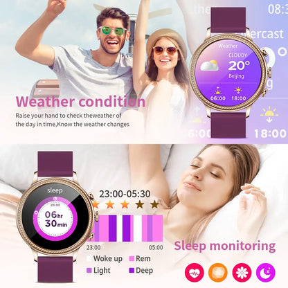 smart watch purple