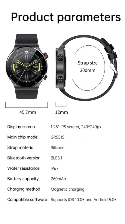 smart watch silver