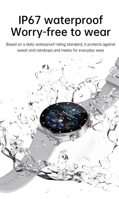 smart watch silver